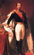 Franz Xaver Winterhalter Portrait de l'empereur Napoleon III oil painting reproduction
